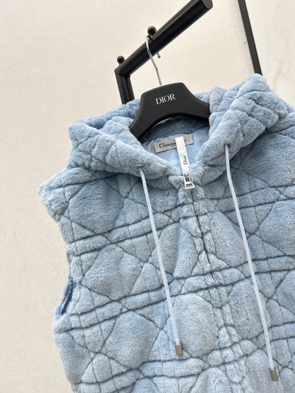 CD New  Hooded vest jacket