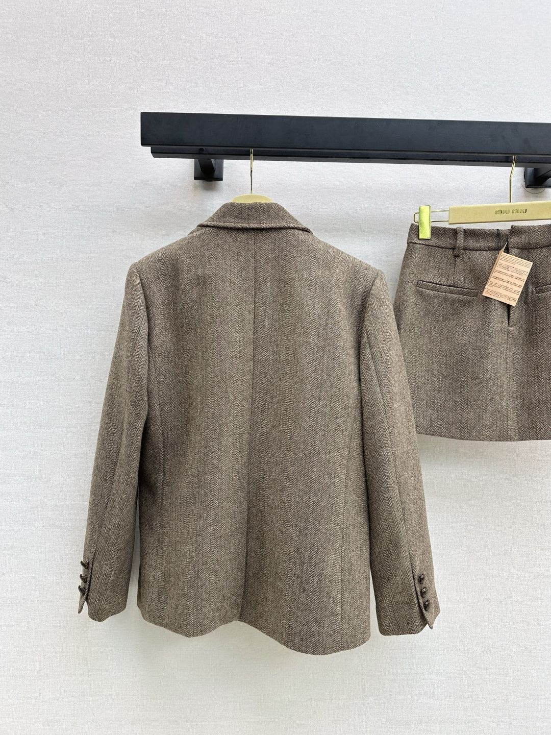 Miu NewHerringbone suit