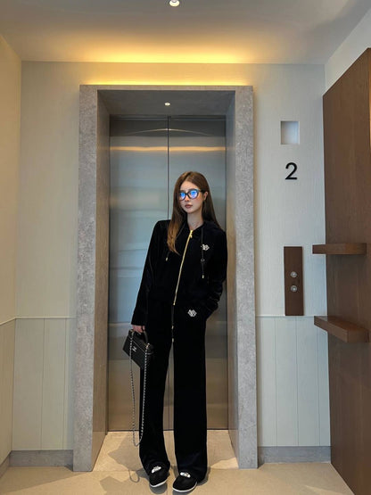 Louis New velvet suit