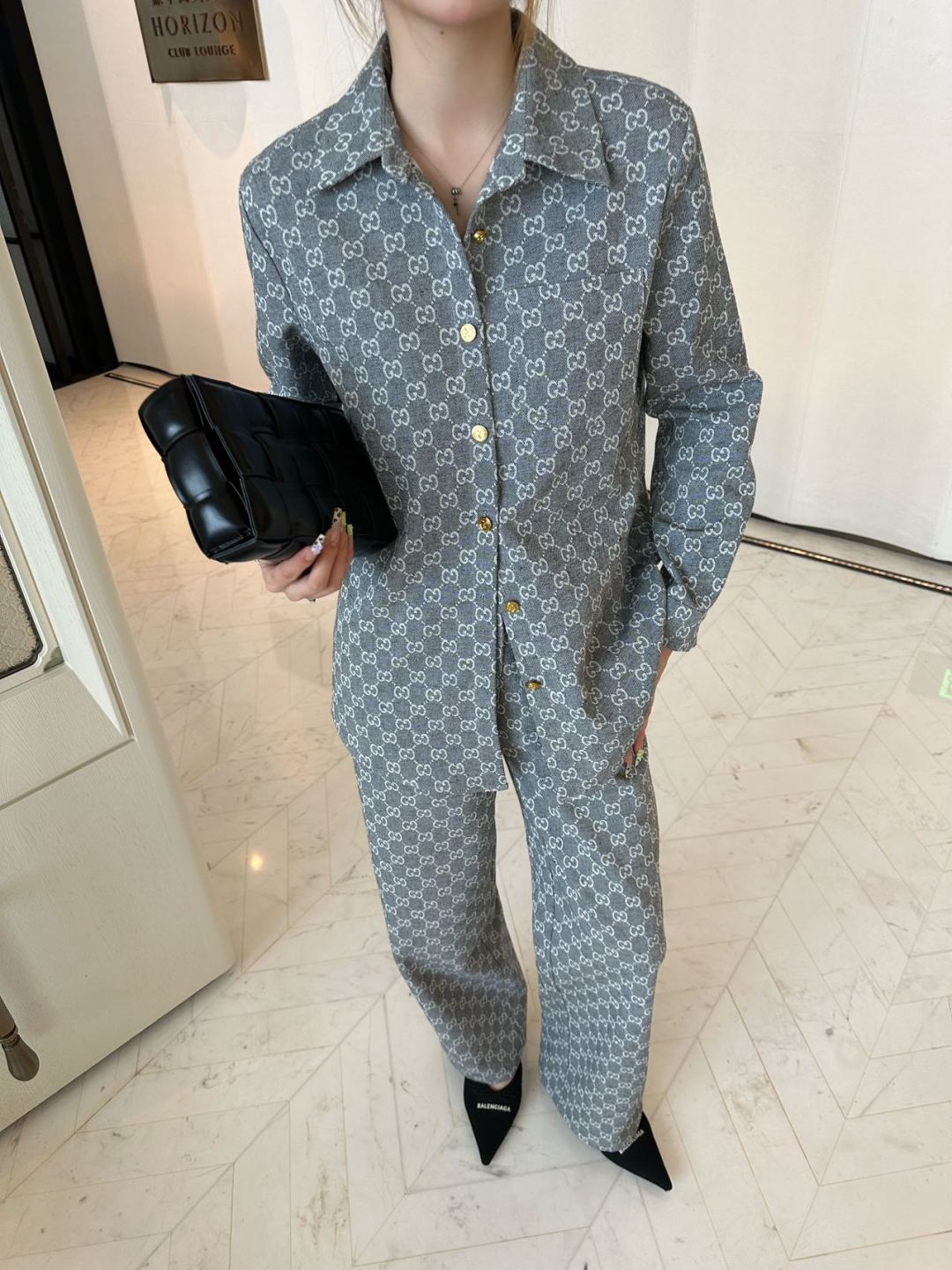 Guc New jacquard shirt