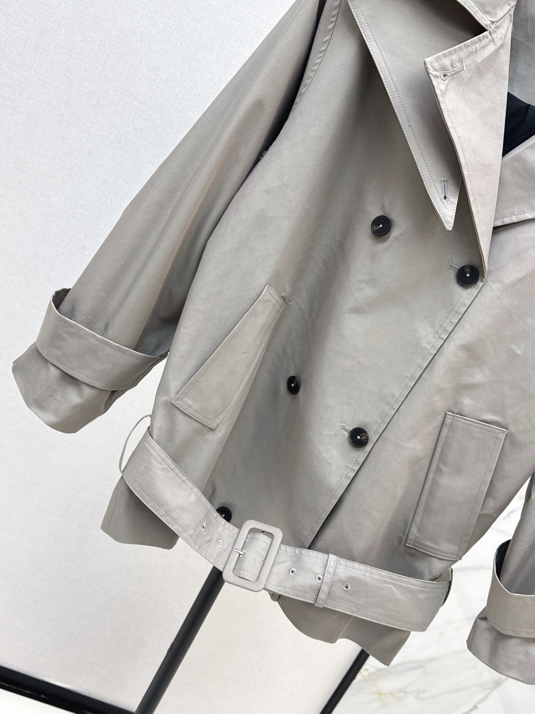 HE NEW broad shoulder jacket