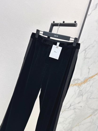 CD NEW velvet straight pants