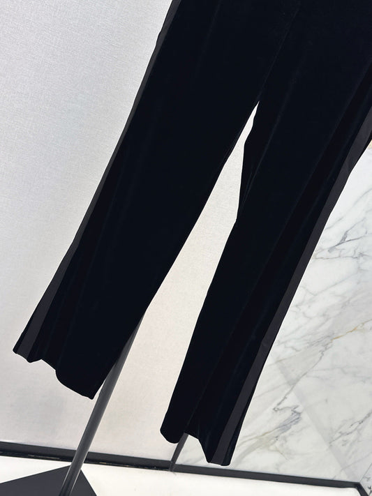 CD NEW velvet straight pants