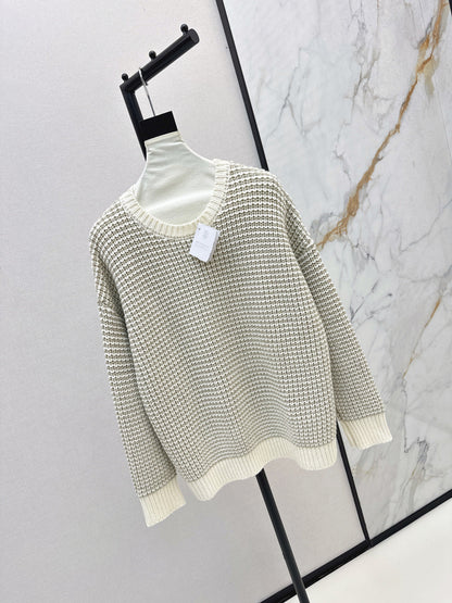 Brune NEW hollow crew neck sweater