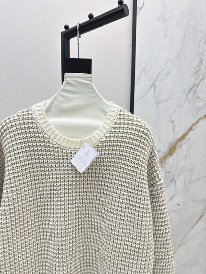 Brune NEW hollow crew neck sweater