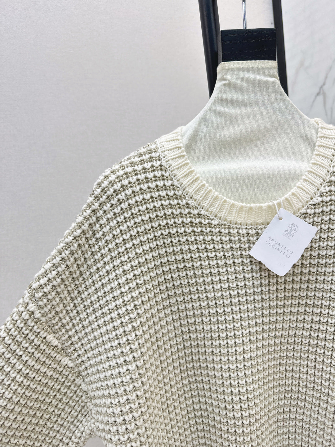 Brune NEW hollow crew neck sweater