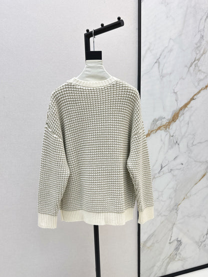 Brune NEW hollow crew neck sweater