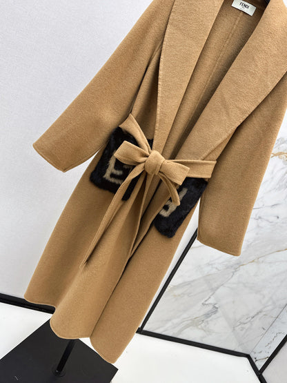 Fend NEW wool coat
