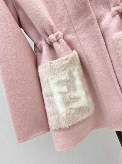 Fend NEW hooded coat