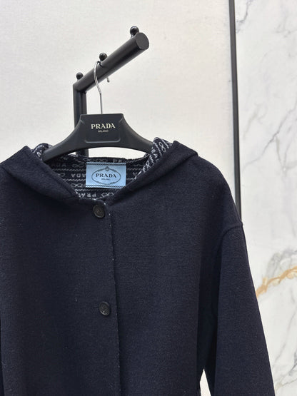 Pra NEW Hooded wool coat