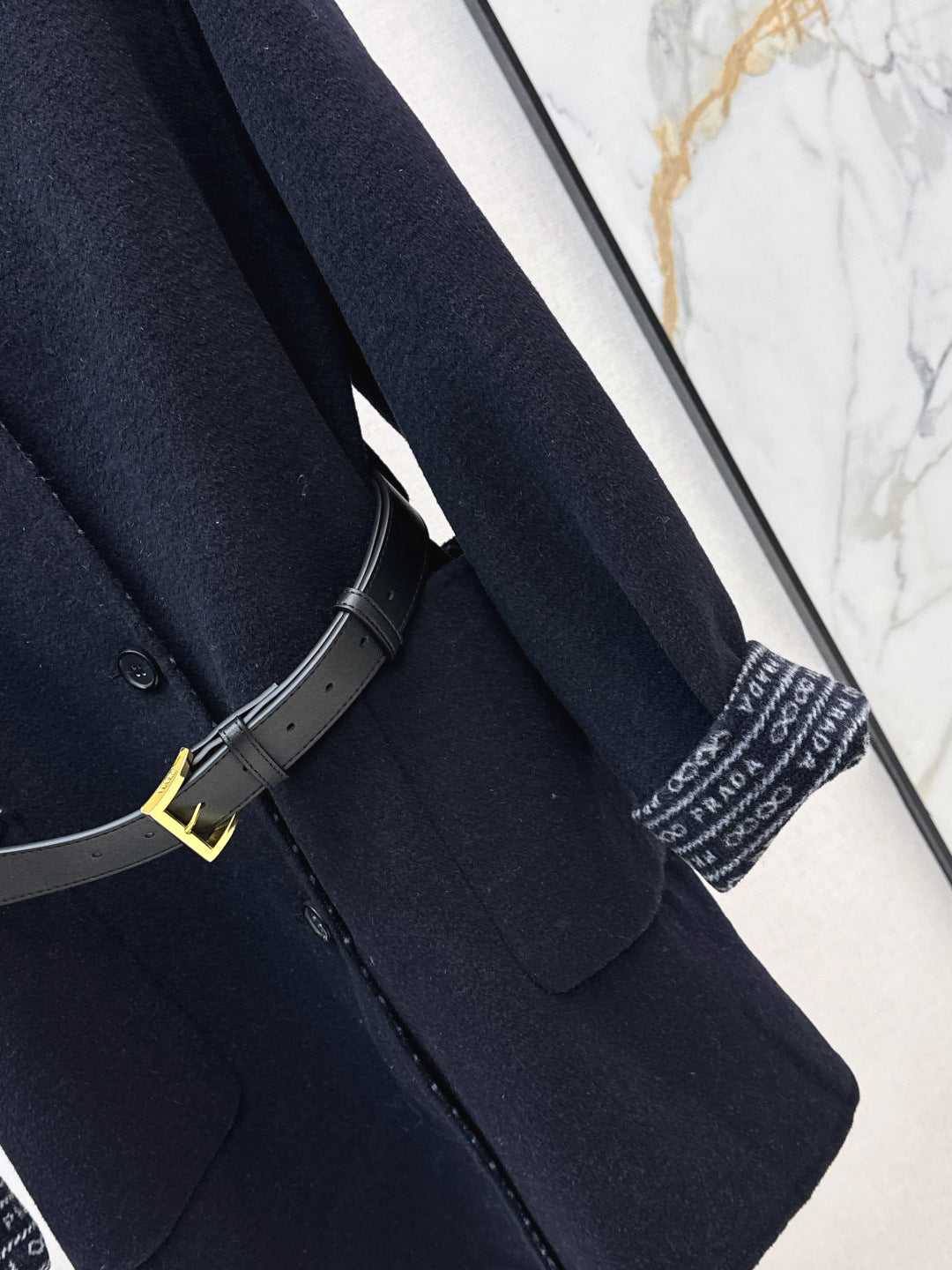 Pra NEW Hooded wool coat