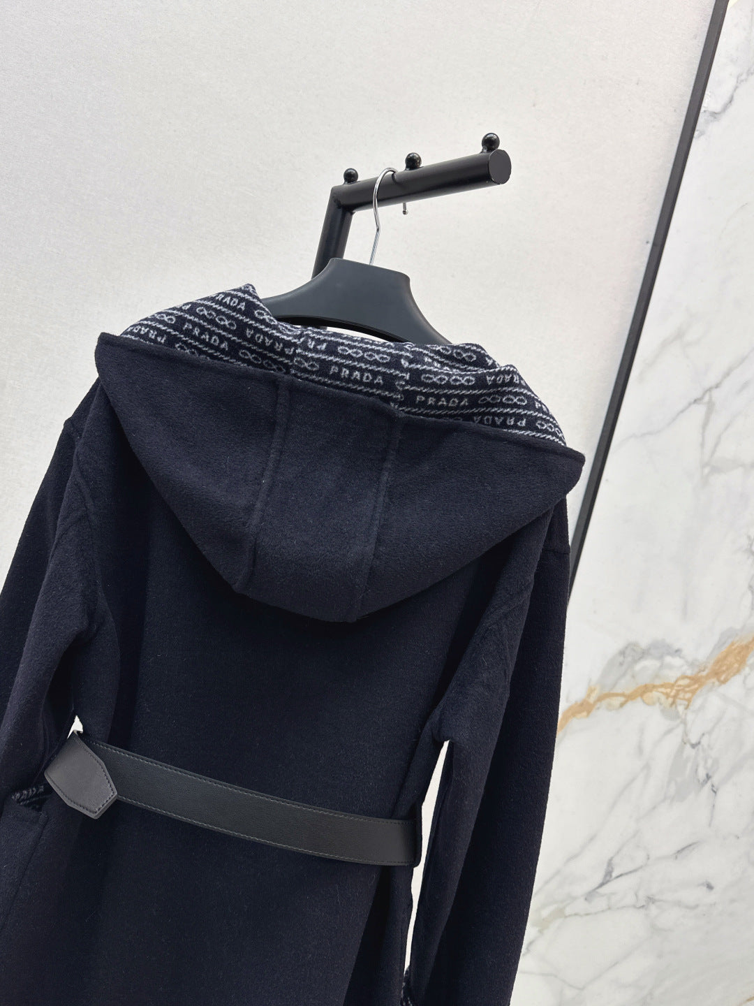 Pra NEW Hooded wool coat