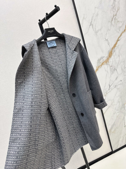 Pra NEW Hooded wool coat