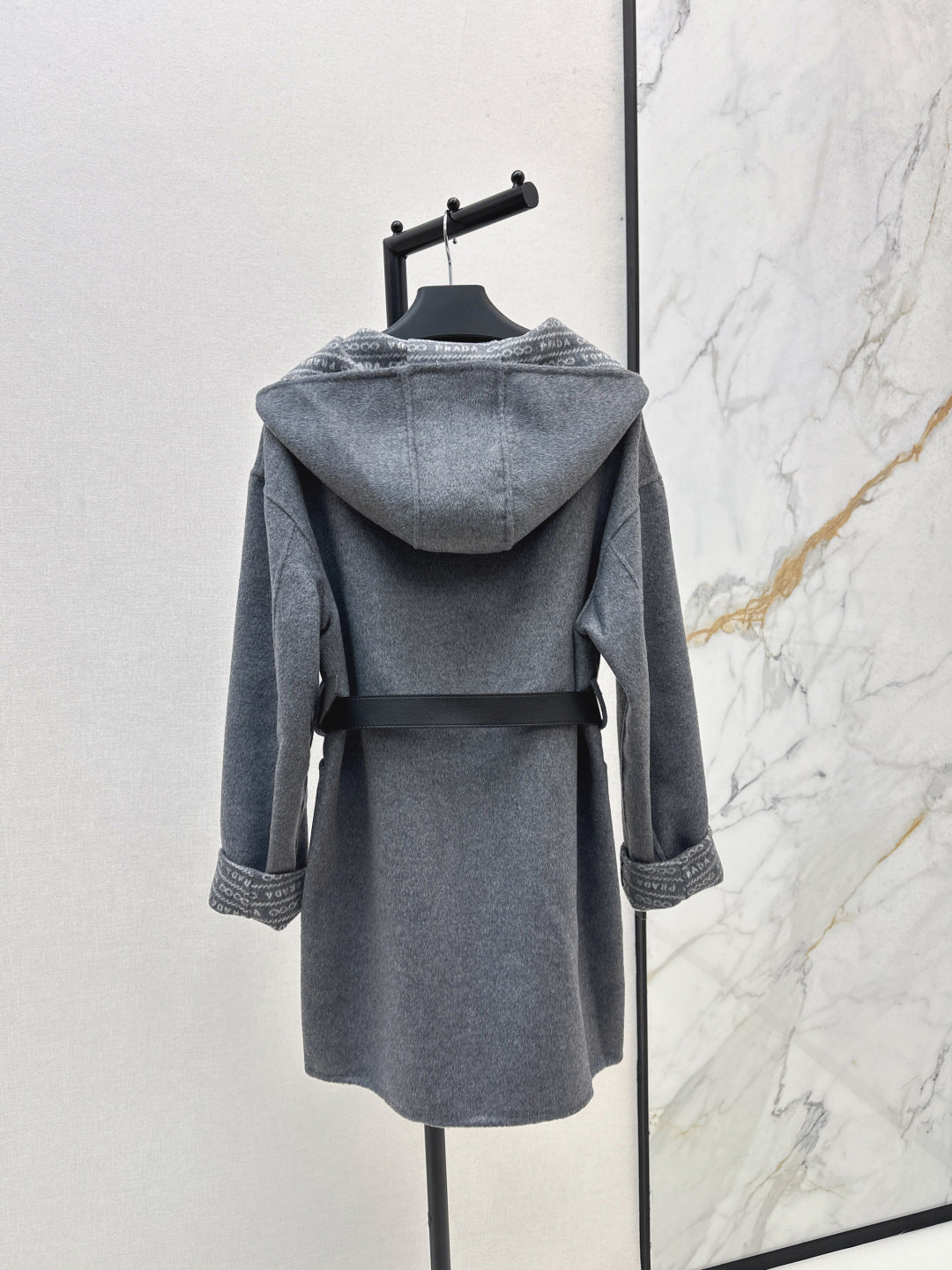 Pra NEW Hooded wool coat