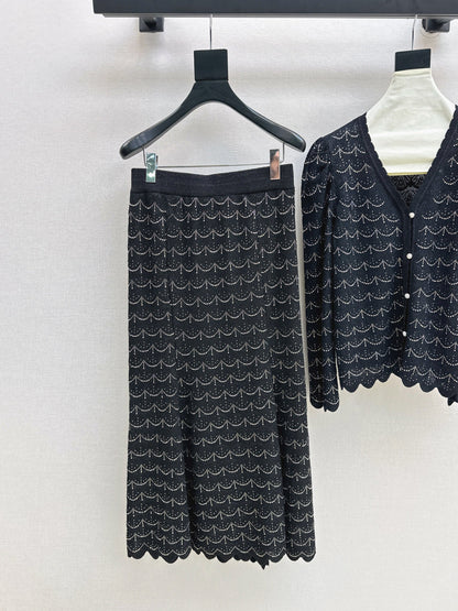 Chan NEW knitted suit