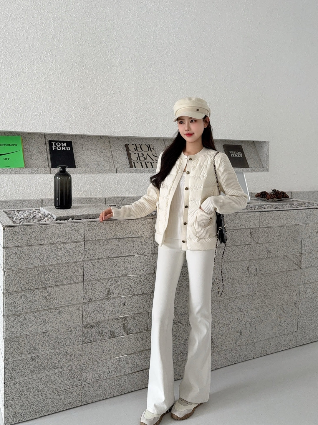 Loro NEW crew neck down jacket