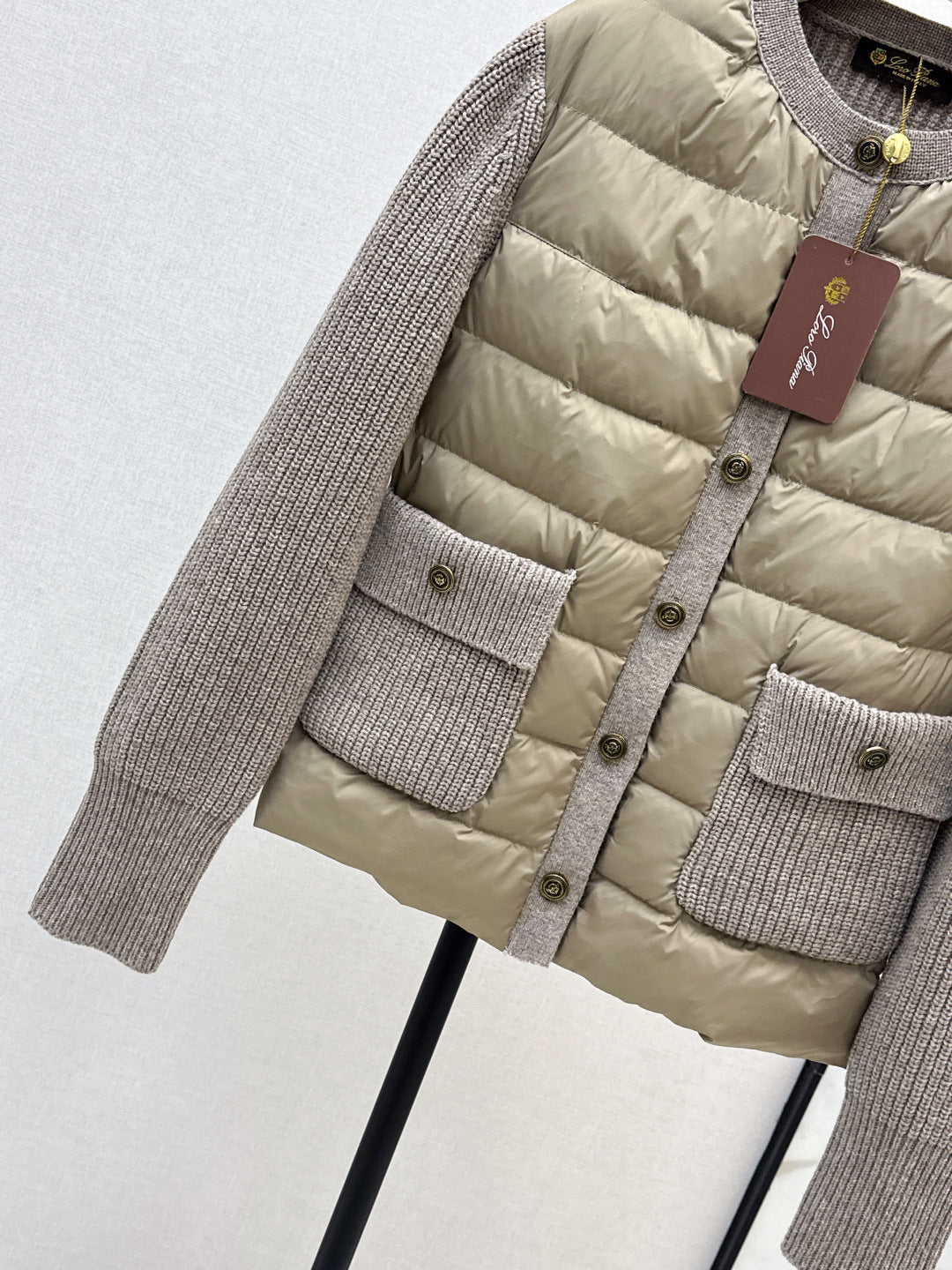 Loro NEW crew neck down jacket