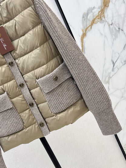 Loro NEW crew neck down jacket