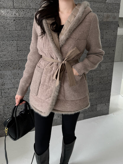 Loro NEW Knitted down jacket