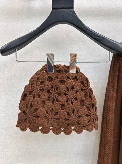 Chan NEW Cardigan + knitted hat