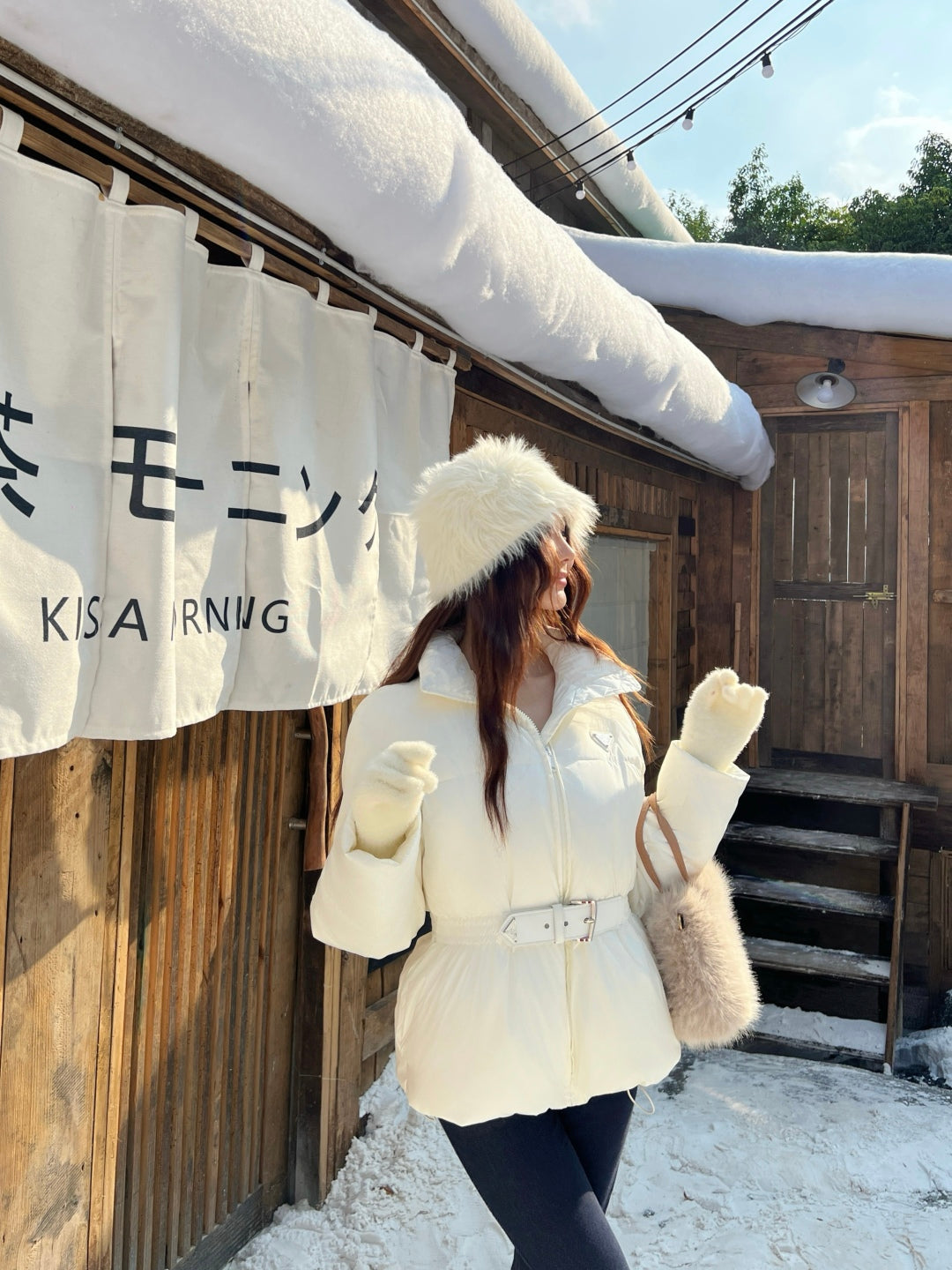 Pra NEW waisted down jacket