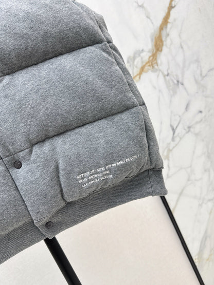 Monc NEW Knitted down jacket