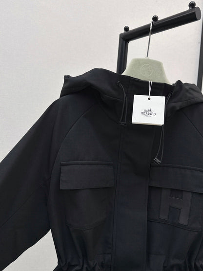 Herm NEW Hooded windbreaker jacket