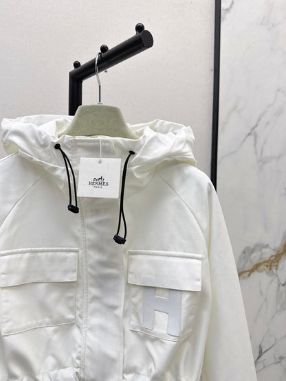 Herm NEW Hooded windbreaker jacket