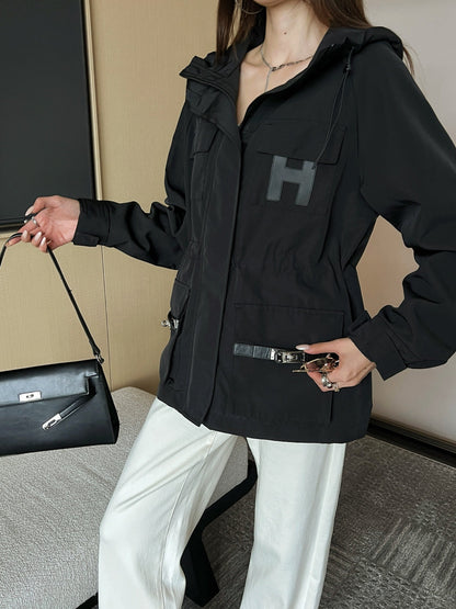 Herm NEW Hooded windbreaker jacket