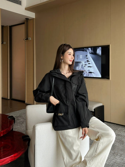 Herm NEW Hooded windbreaker jacket