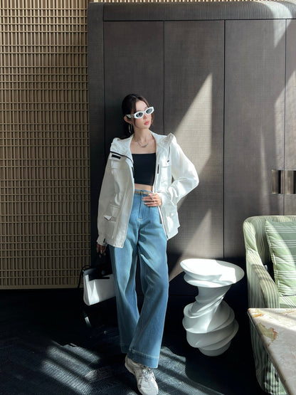 Herm NEW Hooded windbreaker jacket