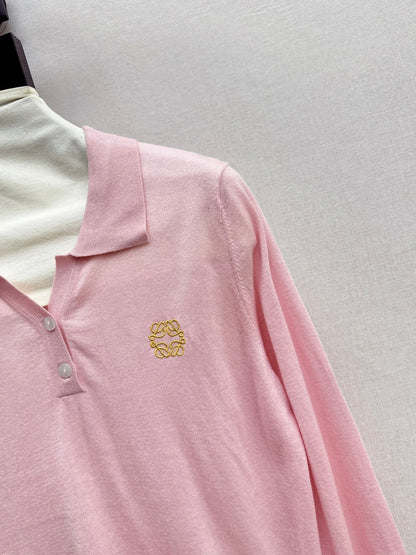 Loe NEW Embroidered wool sweater