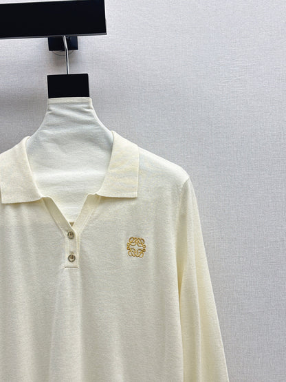 Loe NEW Embroidered wool sweater