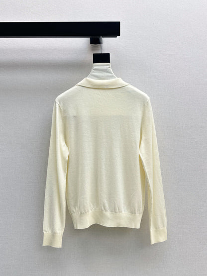 Loe NEW Embroidered wool sweater