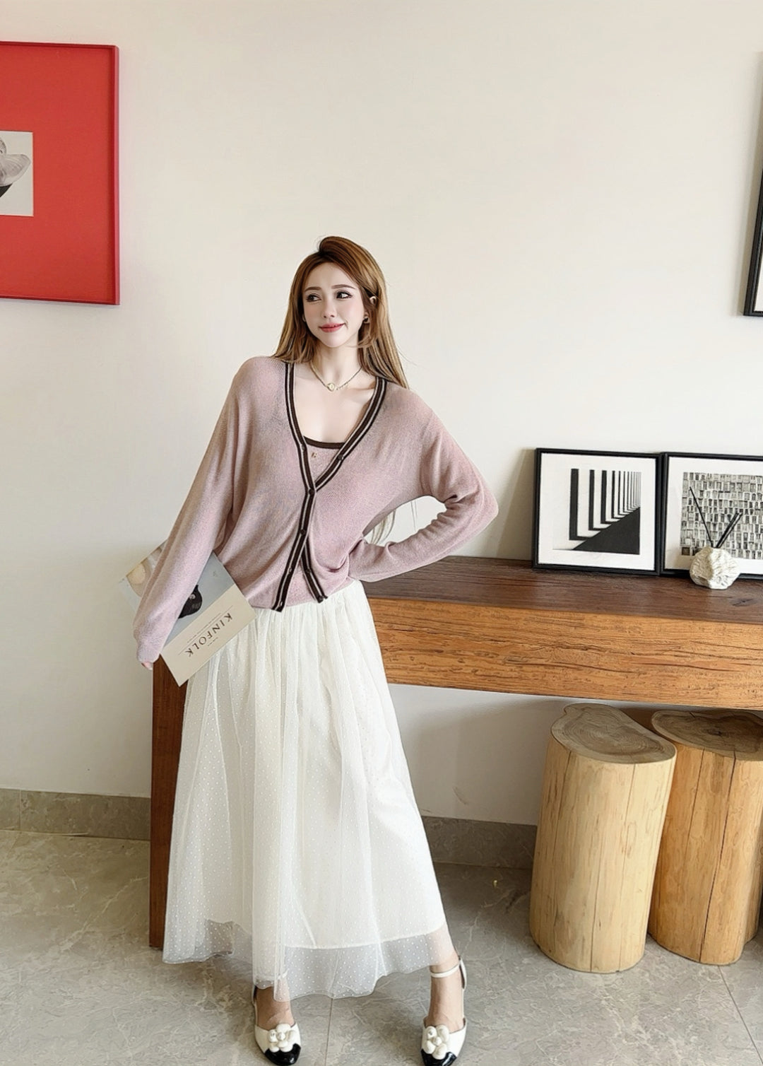 Herm NEW Cardigan + vest