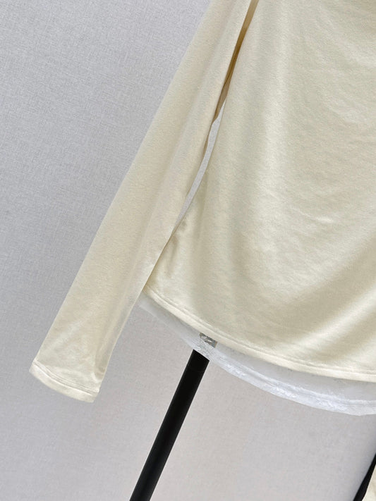 Miu NEW Lace base shirt