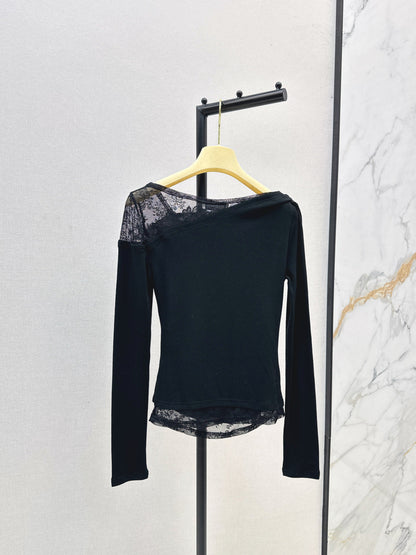 Miu NEW Lace base shirt