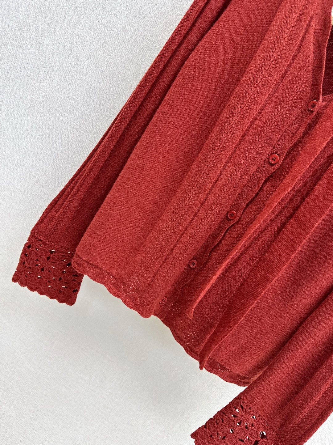 Chan NEW Cardigan + knitted hat