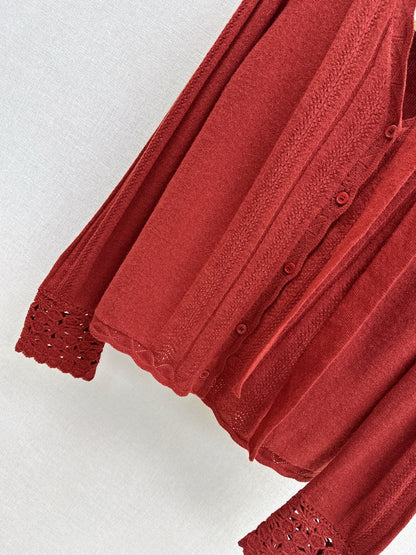 Chan NEW Cardigan + knitted hat