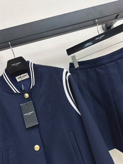 Saint NEW  jacket + pleated skirt