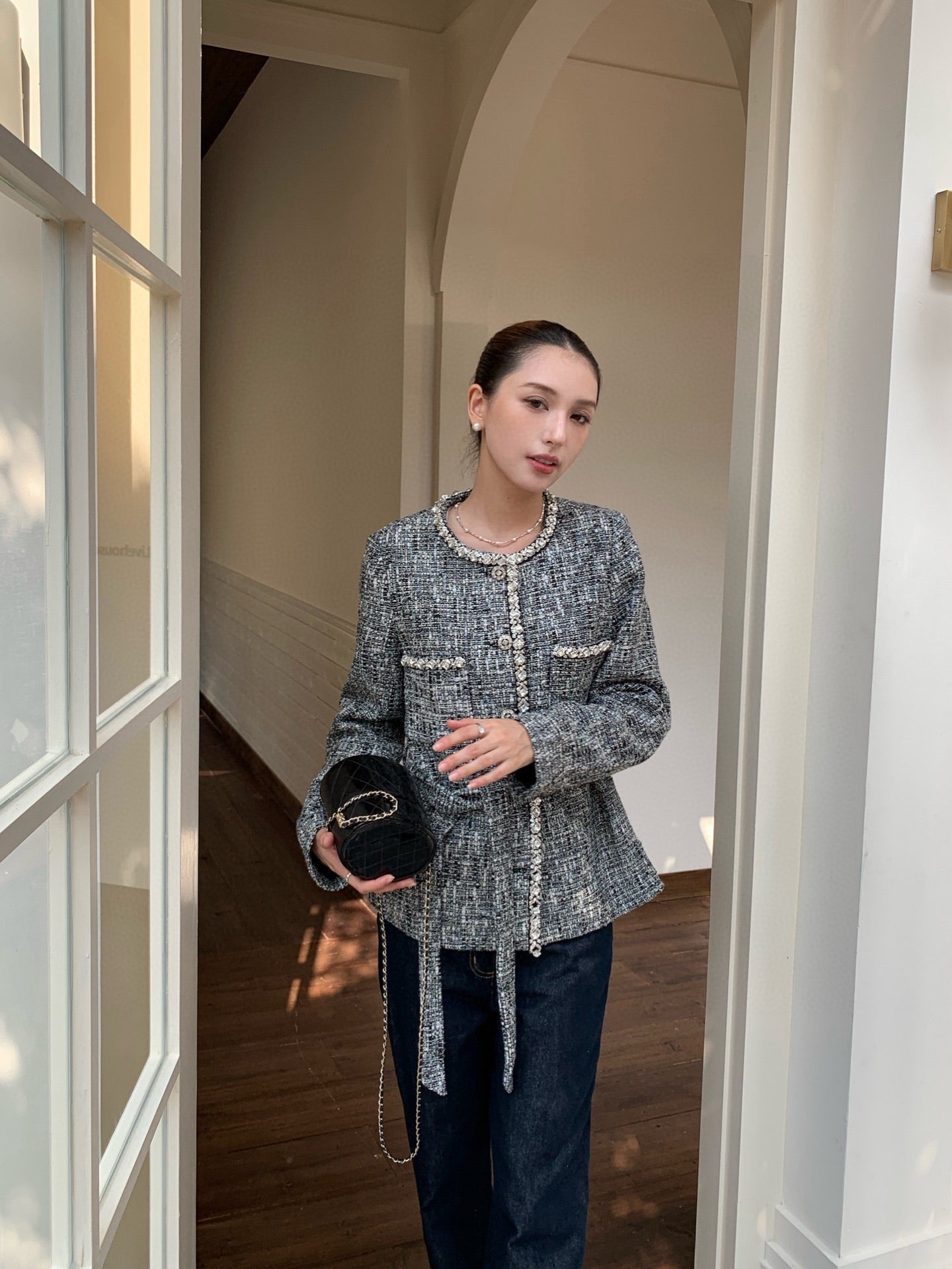 Chan NEW woven jacket