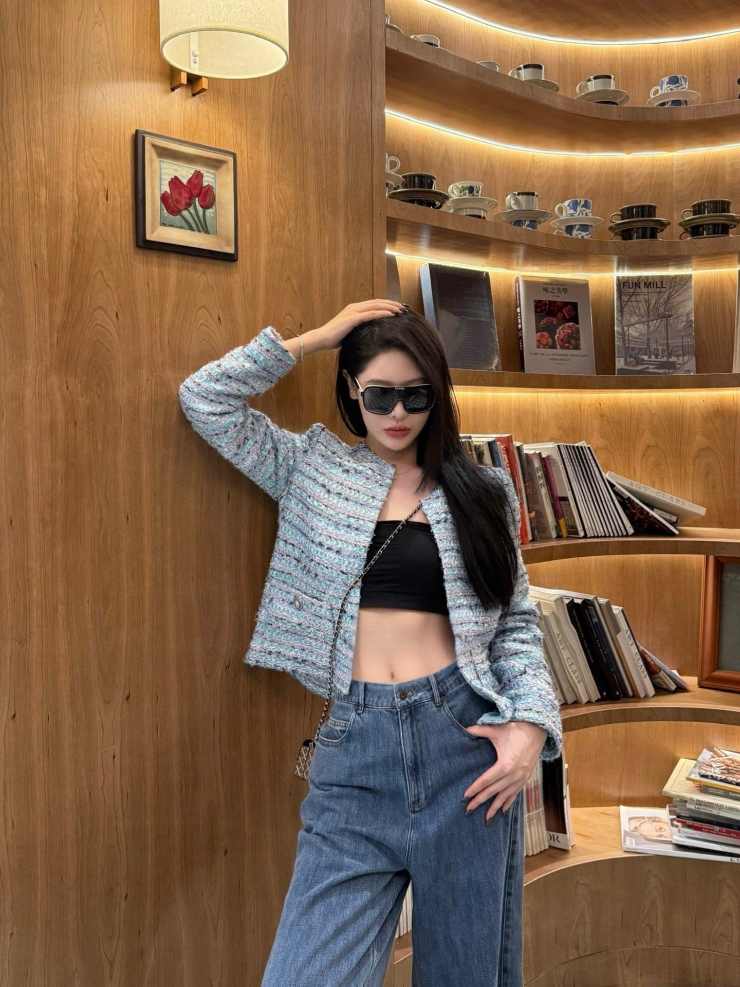 Chan NEW woven jacket