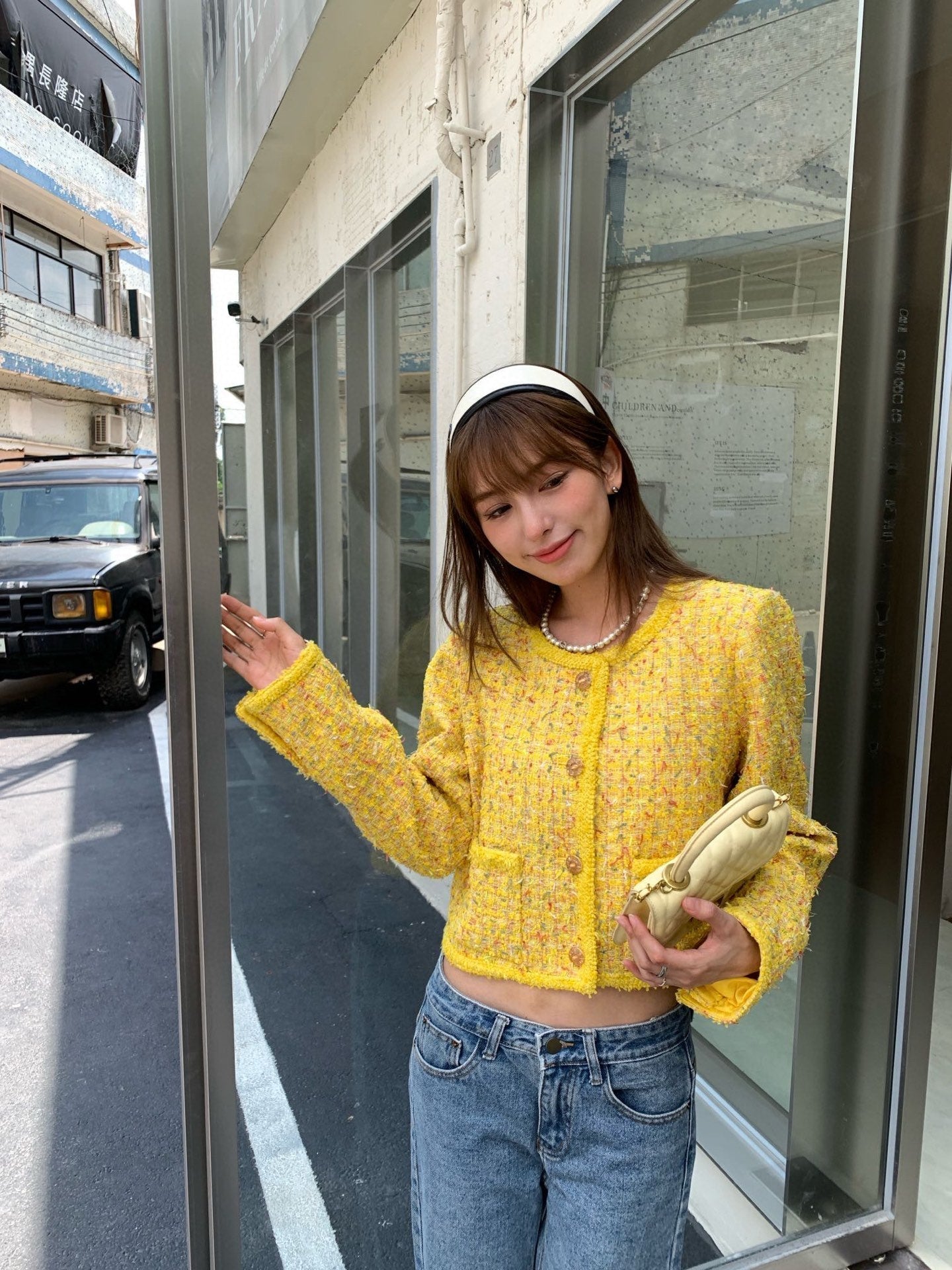 Chan NEW woven jacket