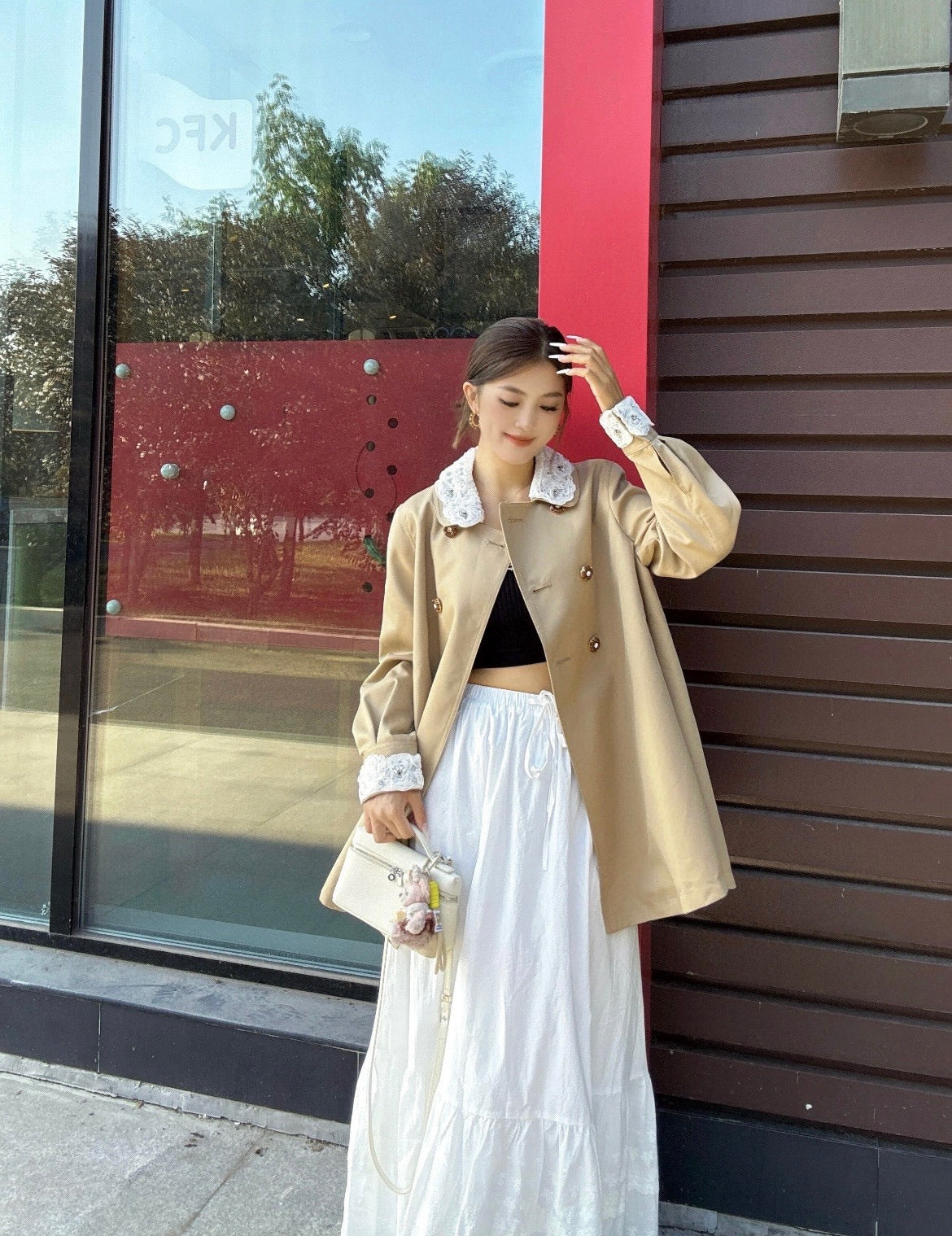 Va1en NEW doll style coat