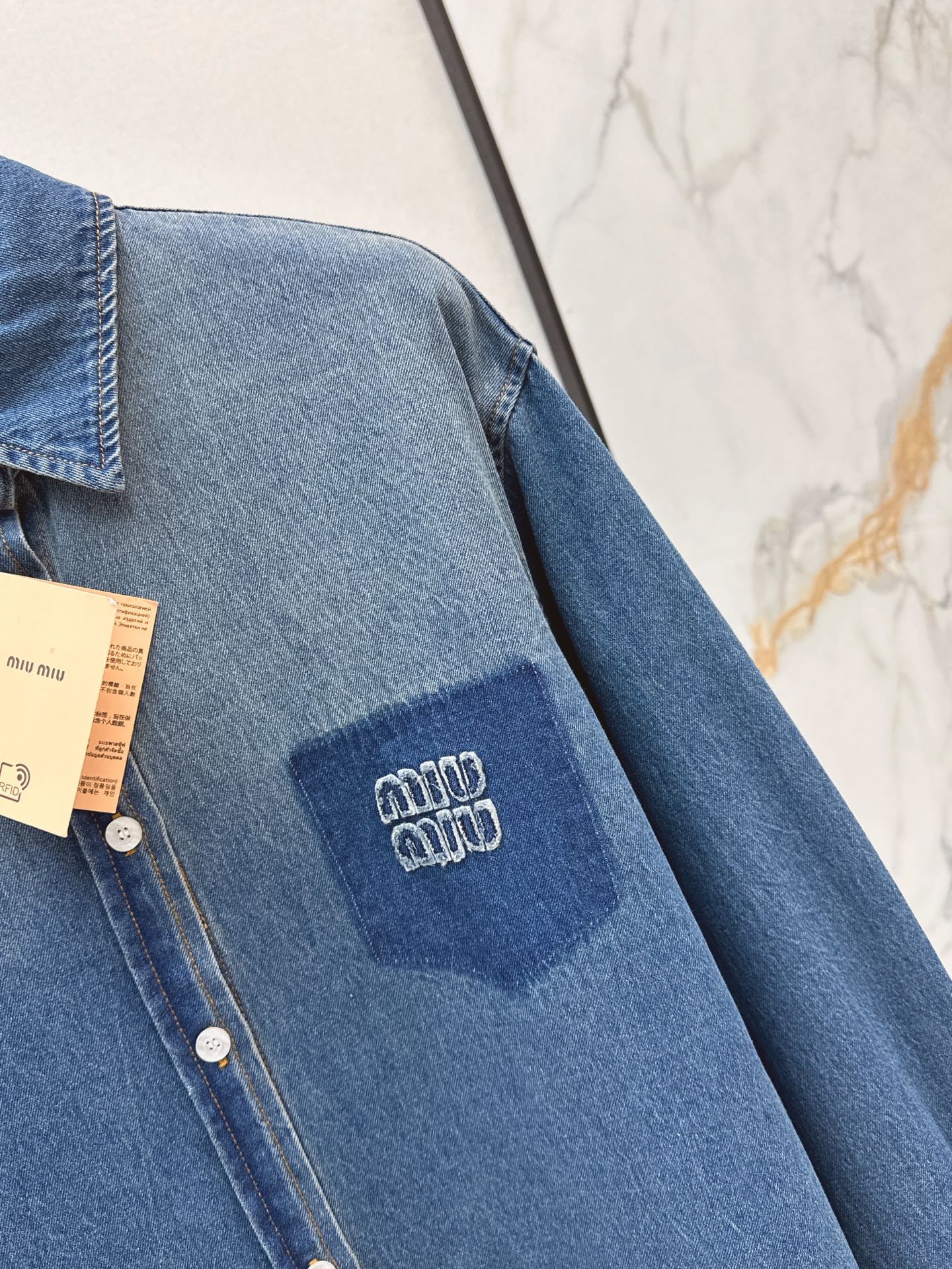 Miu NEW denim shirt