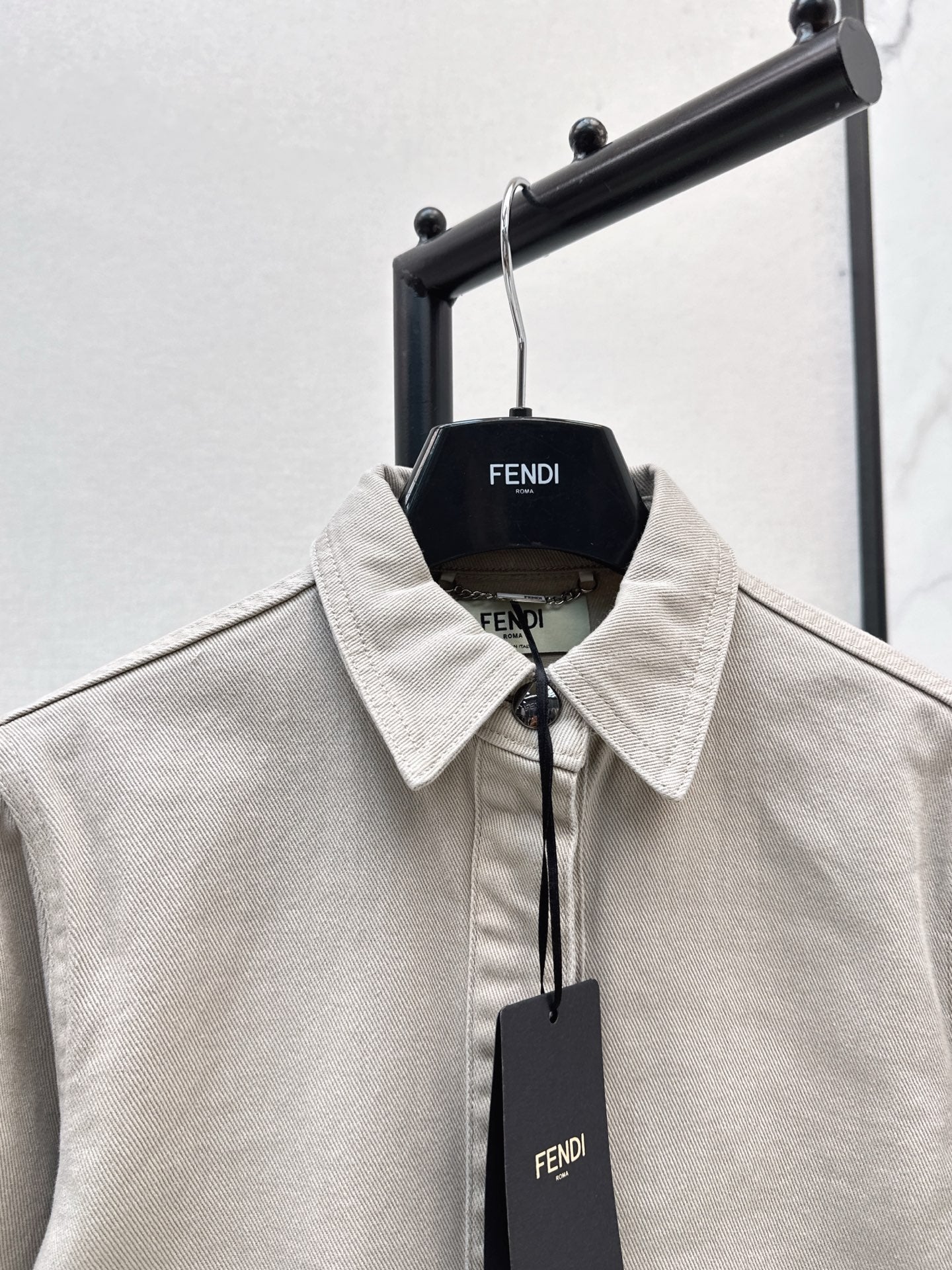 Fend NEW Cropped denim jacket