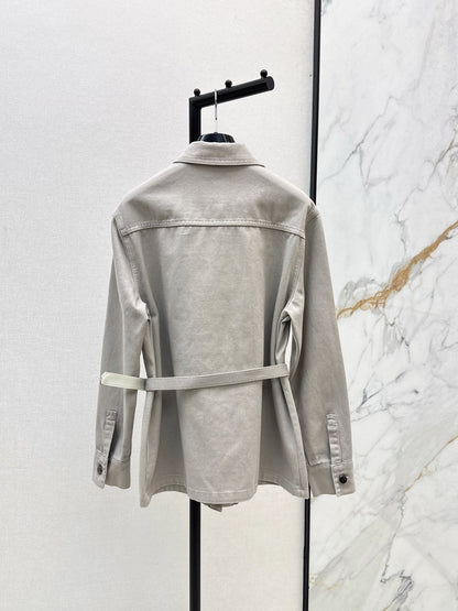 Fend NEW Long denim jacket