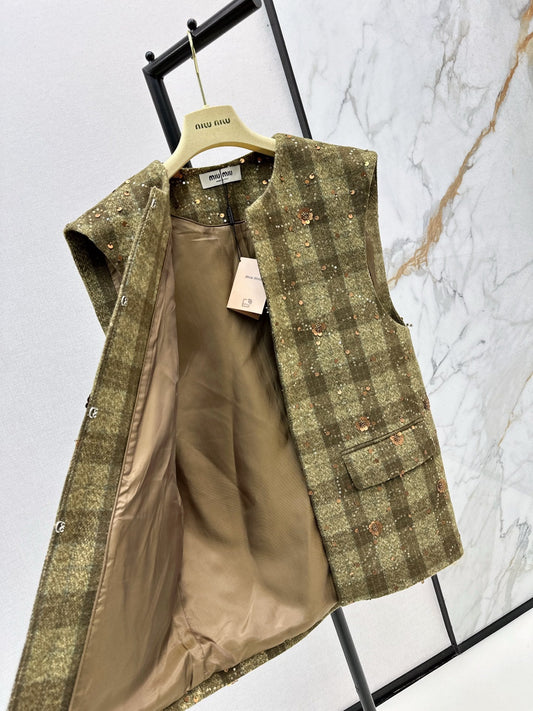 Miu NEW sequined vest