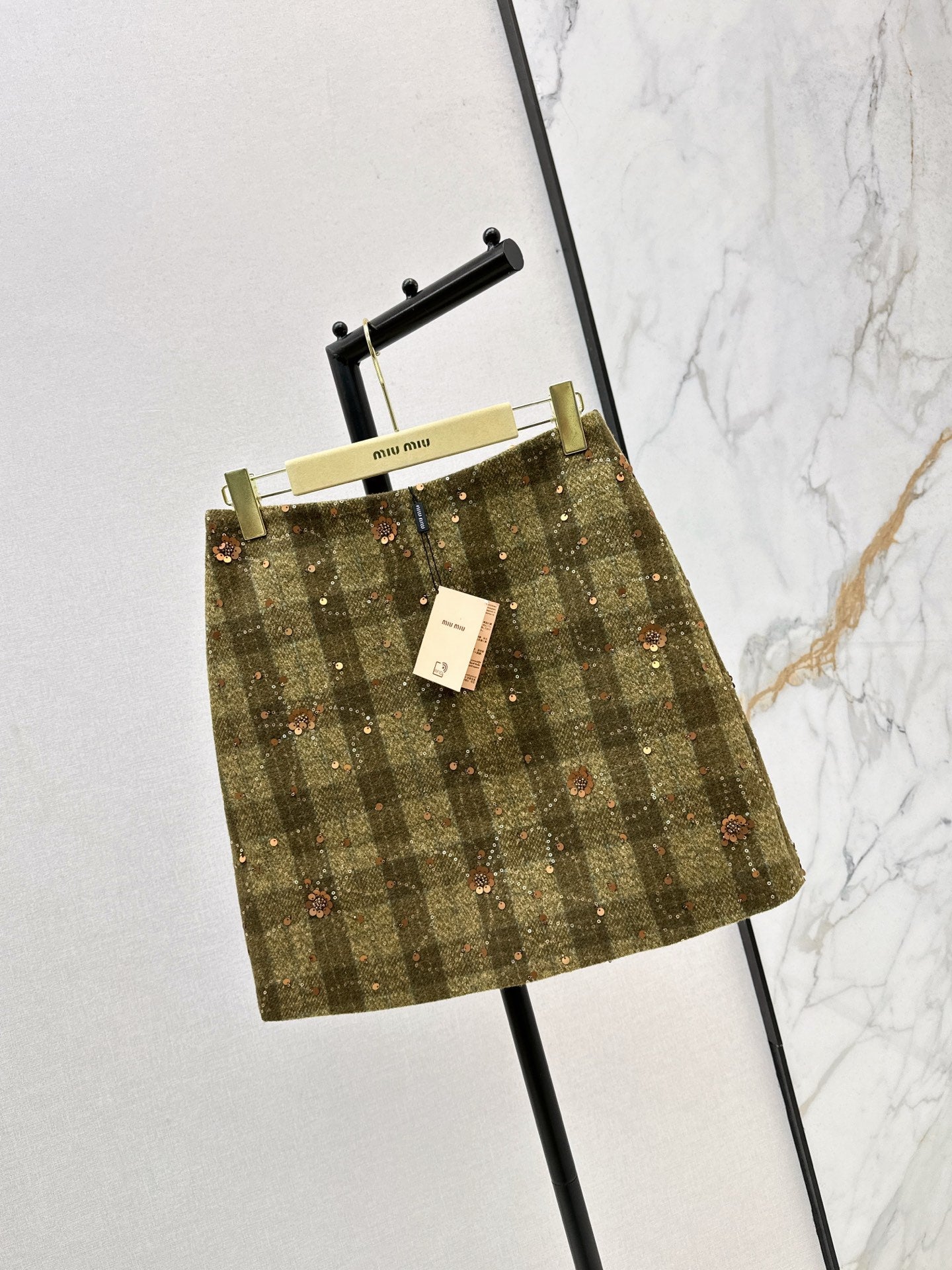 Miu NEW sequin skirt