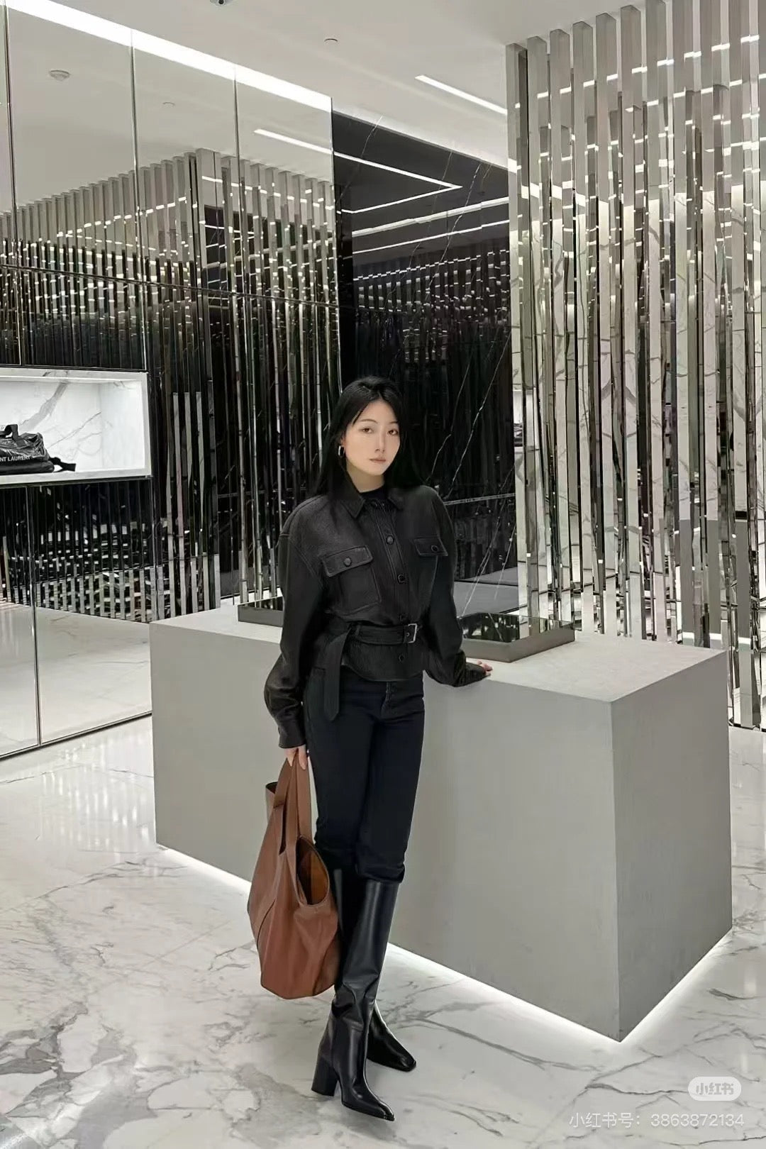 Saint NEW  Sheepskin jacket